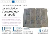 Article manuscrit BNF