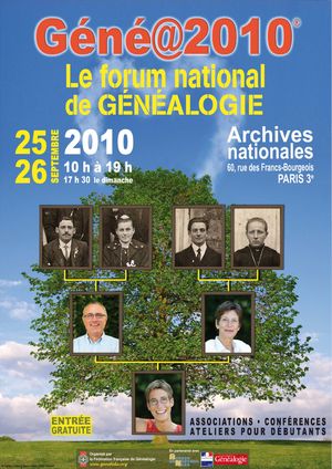 Affiche Gene@2010